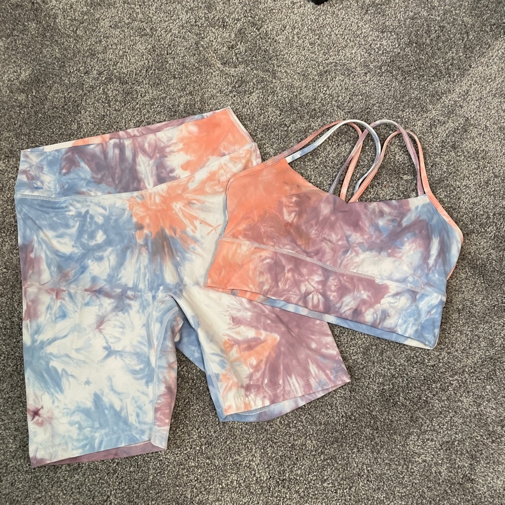 EUC Tier Active Tye Dye Set